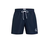 Calvin Klein Herren Badehose Medium Drawstring mit Logo, Blau (Dark Sapphire), M