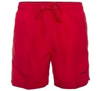 Calvin Klein Badehosen Core Solids Drawstring Swim Shorts Rot Polyester Medium Herren