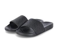 Calvin Klein Badelatschen POOL SLIDE MONO - Gr. 42 - Schwarz - Synthetik