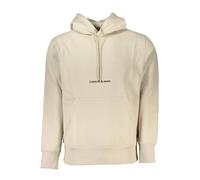 Calvin Klein Beige Kapuzen-Sweatshirt aus Übergangsbaumwolle - Größe: 2XL