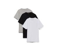Calvin Klein - Bekleidung Lot de 3 t-shirts avec col en V LV00NB4185 - schwarz - Größe L