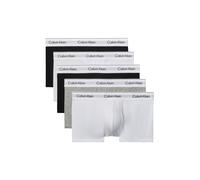 Calvin Klein - Bekleidung Lot de 5 boxers en coton LV00NB4390 - Weiß - Größe M