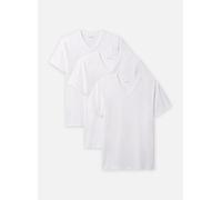 Calvin Klein Herren 3er-Pack V-Ausschnitt Lounge-T-Shirts Weiß Größe S