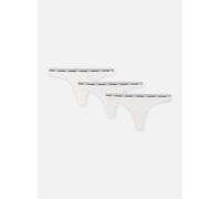 Calvin Klein - Bekleidung Thong 3Pk 000QD5209E - Weiß - Größe L
