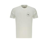Calvin Klein Bianco Baumwoll Herren T-Shirt L