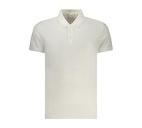 Calvin Klein Bianco Baumwolle Herren Poloshirt M