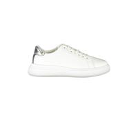 Calvin Klein Bianco Damen Sneaker aus Leder EU40/US10 Weiß