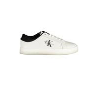 Calvin Klein Bianco Herren Sneaker aus Polyurethan EU44/US11 Weiß