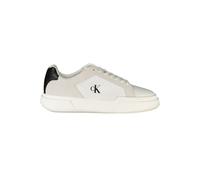 Calvin Klein Herren Cupsole Sneaker Chunky Laceup Dicke Sohle, Weiß (Bright White/Black), 41