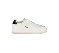 Calvin Klein Bianco Polyurethan Damen Sneaker EU37/US7 Weiß