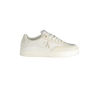 Calvin Klein Bianco Polyurethan Damen Sneaker EU40/US10 Weiß