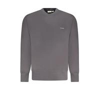 Calvin Klein Bio Baumwolle Logo Sweatshirt Rundhals - Größe: L
