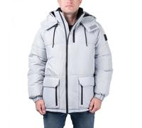 Calvin Klein Blocking Hooded Short Puffer Jacket L