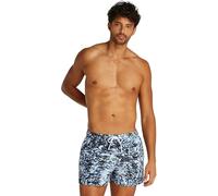 Calvin Klein Boardshorts für Herren, Blau (Glitched Marble AOP Blue), XXL