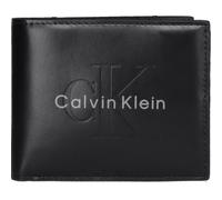 Calvin Klein Bold Billfold W/Coin Lv04d1156g, Portafogli Uomo, Black (Black), Taglia Unica UB1 - Black One Size