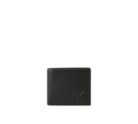 Calvin Klein Herren Geldbörse SCLPTD IMPRSSN BLLFL LV04G1072G Leder Einheitsgröße Schwarz