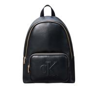 Calvin Klein Bold Monogram Raised CK Backpack Black