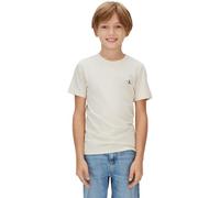 Calvin Klein Boy's 2-Pack Monogram TOP IB0IB01093 Set, Beige (Sandy Beige/Whitecap Grey), 16 Jahre, Beige (Sandy Beige/Whitecap Grey), 16 Jahre