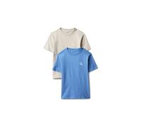 Calvin Klein Boys 2-pack Monogram Top Oatmeal Größe: 14 | T-Shirts Outlet | kids