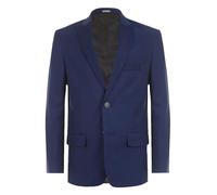 Calvin Klein Boys' Big Blazer Suit Jacket, Infinite Blue, 14