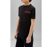 Calvin Klein Boys Calvin Chest T-shirt Black Größe: 12 | T-Shirts Outlet | kids | Schwarz