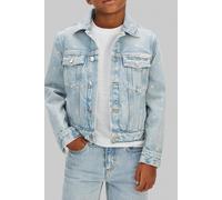 Calvin Klein Boys Denim Trucker Jacket Andrew Wash Größe: 6 | Jacken Outlet | Unisex | Blau