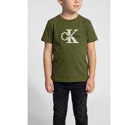 Calvin Klein Boys Monologo S/s T-shirt Rich Cypress Größe: 10 | Jacken Outlet | Unisex