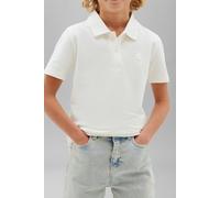 Calvin Klein Boys Solid Pique Polo Short Sleeve Tofu Größe: 12 | Hemden Outlet | kids
