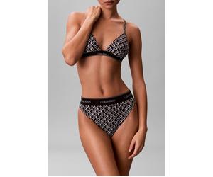 Calvin Klein Brazilian 20242 Icon Cotton Emblem W Black Größe: M | Unterhosen Outlet | Damen | Schwarz