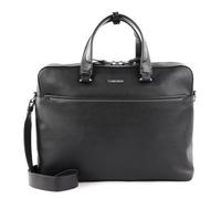 Calvin Klein Businesstasche Henkeltasche mit Laptopfach Natural Laptop Bag W/Pocket CK Black schwarz
