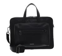 Calvin Klein CK Elevated Laptop Bag Repreve Black Tonal Mono 