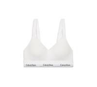 Bralette "LIFT BRALETTE", Damen, Gr. L (40), N-Gr, weiß, Jersey, Obermaterial: 53% Baumwolle, 35% Modal, 12% Elasthan, CALVIN KLEIN UNDERWEAR, unifarben, casual, körpernah, BHs, mit Logo-Elastikbund (
