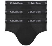 Calvin Klein Herren 3er Pack Unterhosen Hip Briefs Unterwäsche, Schwarz (Black W Black Wb), XS