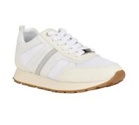 Calvin Klein Carlla Damen-Sneaker, Weiß/Beige Multi 144, 37.5 EU