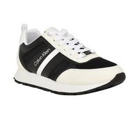 Calvin Klein Carlla Damen-Sneaker, Weiß/Schwarz Multi 145, 39.5 EU