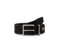 Calvin Klein Herren Gürtel Casual Belt 3,5 cm Ledergürtel, Schwarz (Black), 110 cm