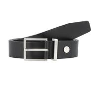 Calvin Klein Herren Gürtel Casual Belt 3,5 cm Ledergürtel, Schwarz (Black), 95 cm