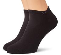 CK Calvin Klein Sneakersocken mit Label-Print im 2er-Pack in Black, Größe 43/46