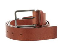 Calvin Klein Casual Warmth Oiled Grain Belt 35MM W110 Dark Tan