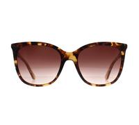Calvin Klein Women's Sunglasses CK23500S - Brown Havana with Gradient Brown Lens
