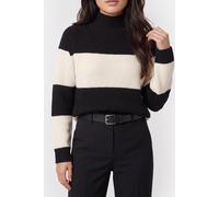 Calvin Klein Chunky Loose High Neck Black Combo Größe: XS | Pullover Outlet | Damen | Schwarz