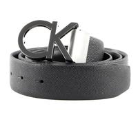 Calvin Klein CK Adjustable Buckle Belt W115 Black / Dark Brown - kürzbar