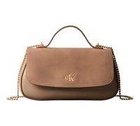 Calvin Klein CK Brushed Flap Camera Bag Desert Taupe