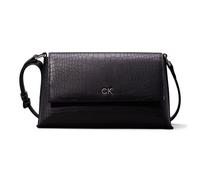 CALVIN KLEIN CK DAILY Shoulder Bag Croco black croco Umhängetasche schwarz