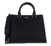 Calvin Klein CK Elevated Tote Bag Saffiano CK Black