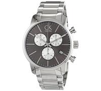 Calvin Klein CK Herren-Armbanduhr XL Chronograph Quarz Edelstahl K2G2714X