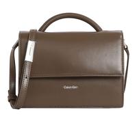Calvin Klein CK Linear Top Handle Crossbody Bag Teak