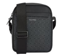 Calvin Klein Herren Umhängetasche Must Reporter Mono mit Logo-Print, Schwarz (Classic Mono Black), Einheitsgröße