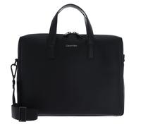 Calvin Klein Ck Must Aktentasche 38 cm Laptopfach ck black pique