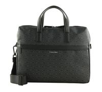 Messenger Bag CALVIN KLEIN "CK MUST LAPTOP BAG MONO" schwarz (classic mono black) Damen Taschen (70087712-0) classic mono black